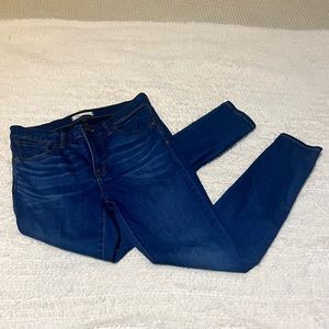 Madewell Size 29 Roadtripper Skinny Jeans Jansen Dark Wash